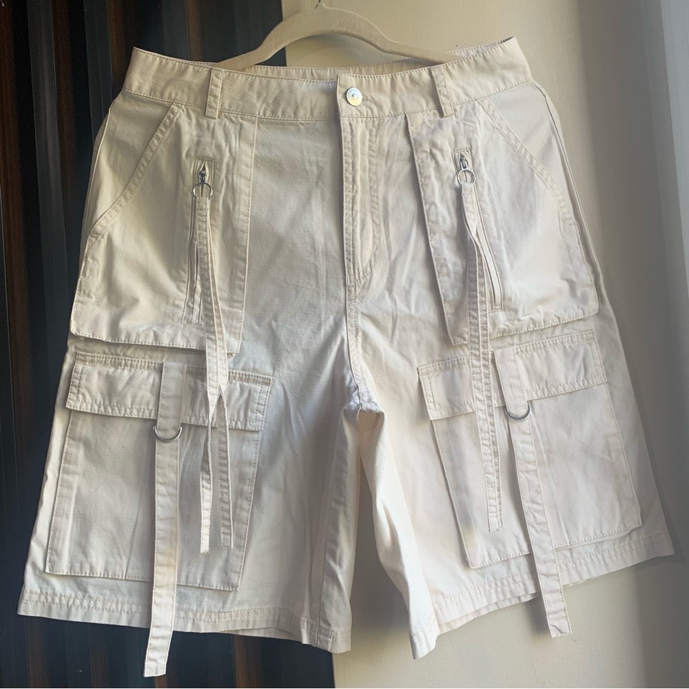 H&M Light Beige Cargo Shorts for Men/ Women